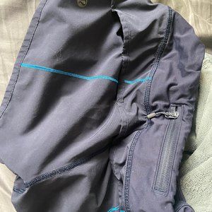 navy blue 2.5 lulu lemon shorts